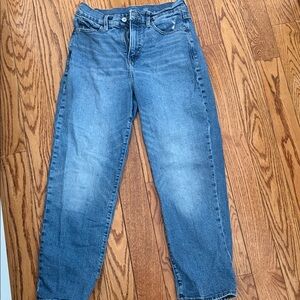 Old Navy Women's Blue Ankle Jeans